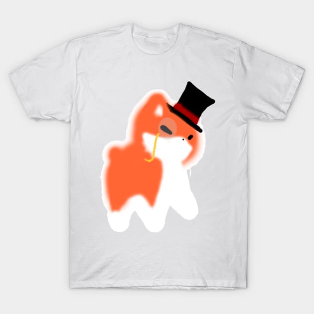 Too Fancy T-Shirt by kilynne_arts